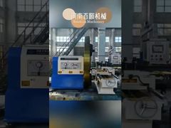 Flange End Surface Machining Face Lathe Machine