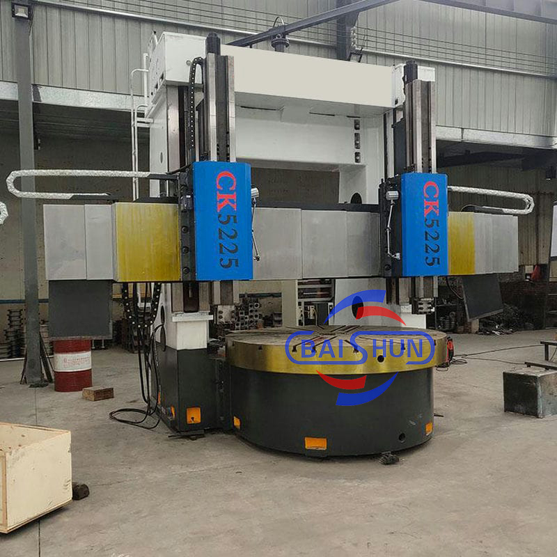 Two Column Machine Precision Model CK5225 Double Column Vertical Lathe Machine with 2500mm ...