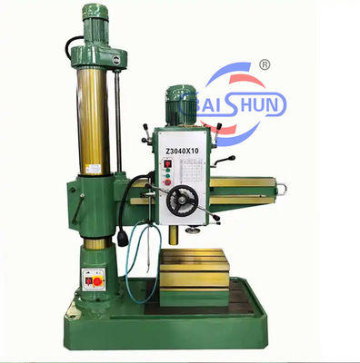 Z3050 Radial Drilling Machine 50mm 40mm 63mm With Milling Heads Vertical Column