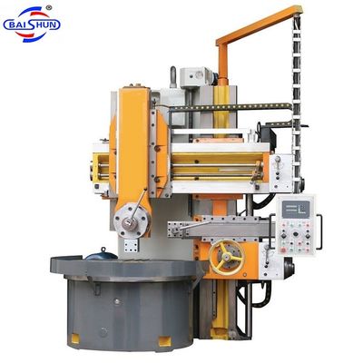 Conventional Vertical Lathe Process Cnc DRO Display High Speed Single Column