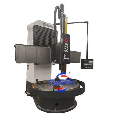 CK5120 Single Column Conventional Vertical Lathe Machine CNC Heavy Cutting Lathe
