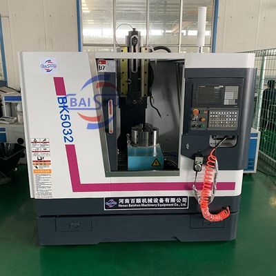BK5032 Cnc Metal Slotting Machine   Angle Steel Metal Automatic
