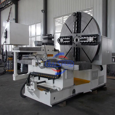 Standard Large Floor Type Lathe For Machining 2500mm Shipyard Propeller
