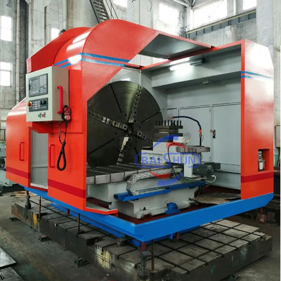 Floor Type Heavy Duty Horizontal 	Face Lathe Machine CW6180 CW6280 Manual