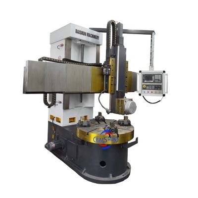 Heavy Duty Metal Processing Automatical Vertical Turret CNC Lathe Machine