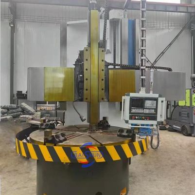 Disc Drum CNC Vertical Lathe Machine Heavy Duty For Metal Cutting Processing