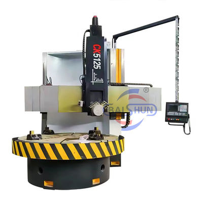 Cnc Single Column Vertical Turret Lathe Heavy Cutting Cast Iron Metal Cutting Machine