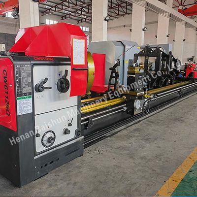 High Speed Horizontal Lathe Machine Cw61125q Metal Lathe Horizontal Bed Width 600mm