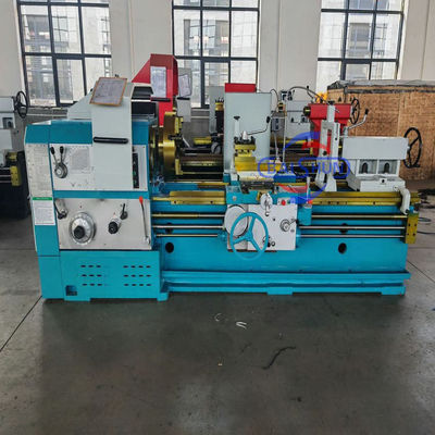 Heavy Duty Big Bore Metal Lathe CW6163 Horizontal Turning Machine For Rolls