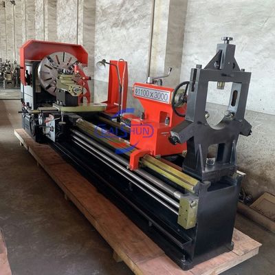 High Precision Manual Large CW61110 Horizontal Lathe For Metal Processing