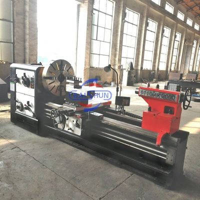 Manual Lathe Large Main Shaft Hole Universal Horizontal Metal Lathe Machine