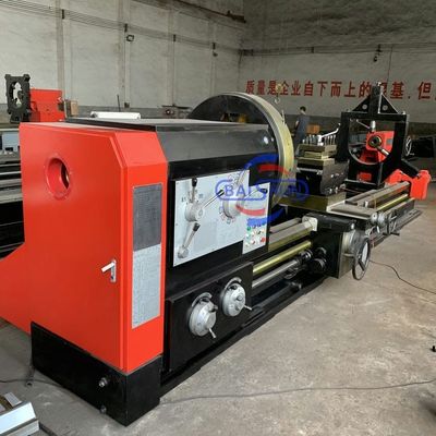 CW62125 Conventional Metal Shaft Working Flat Bed Lathe Machine