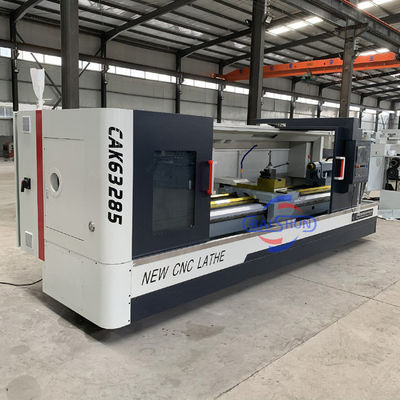 Heavy Duty Horizontal Metal Turning Lathe Cnc Flate Bed Machine