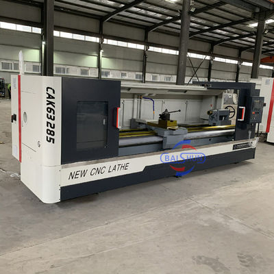 High Rigidity Turning Lathe Machine Heavy Duty Metal Cnc Flat Bed Lathe