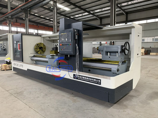 Heavy Duty Flat Bed CNC Lathe Machine 4/6m/min X/Z Rapid Traverse Included