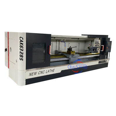 150mm Tail Stock Center Travel Heavy Duty Machining Capacity Flat Bed CNC Lathe Machine