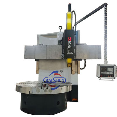 CK5125 VTL Vertical CNC Lathe Torno Vertical Turret Lathe Machine
