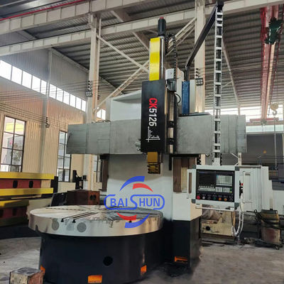 CE Approved CK5126 High Rigidity Cnc Single Column Vertical Turret Lathe