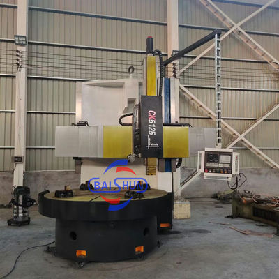 2.5Meter Machining Ck5125 Lathe Cnc Fanuc Vertical Turret Lathe