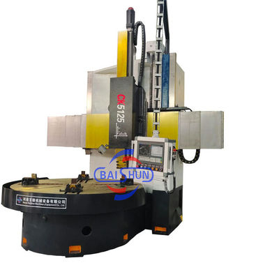 CNC Metal Turning Lathe High Speed And Accuracy VTL Lathe Machine
