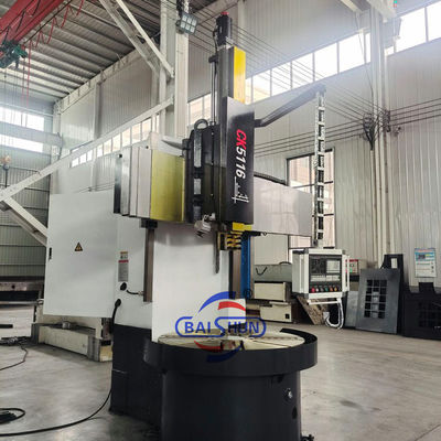 CK5116A Cnc Lathe Machine Fanuc Turning Lathes Tools Vertical Turret Lathe