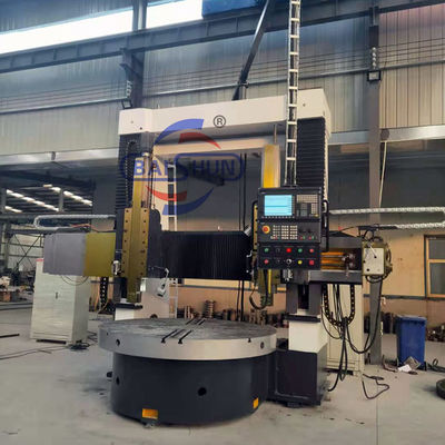 Double Column CNC Vertical Lathe with Twin Spindle for Heavy Duty Machining and 3500mm Max. Turned Length