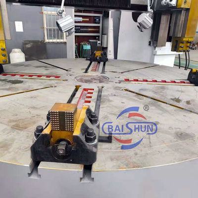 Pentagonal Tool Post Cnc Vertical Turning Lathe For Dics Metal Cutting Turning Diameter 3500mm With Ce