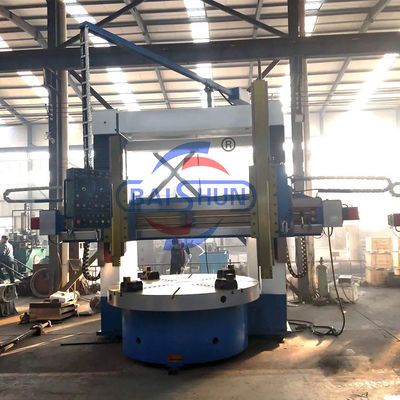 Conventional Double Column Vertical Lathe Big Travel Cnc Rotary Table Siemens