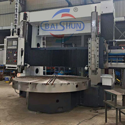 Double Spindle Vertical Cnc Lathe Machine With Double Column Custom Precision