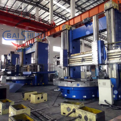 Heavy Duty Metal Cutting Vertical Lathe Machine Vertical Lathe Vtl For Flange Machining