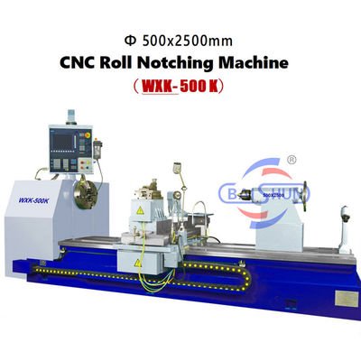 Cnc High Production Roll-Notching Machine Steel Roller Crescent Grooves Machine