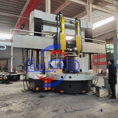 Industrial CNC Vertical Lathe Machine for Large Diameter Turning with C Axis and Double Column Structure