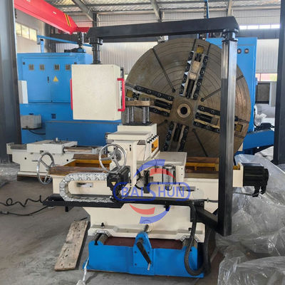 Heavy Duty C6025 Large Swing Over Bed Face Lathe Machine For Flange Turning