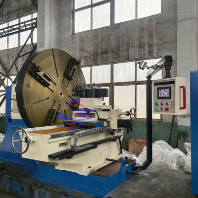 Professional High Precision Large Floor Type Flange Face Lathe For Machining And Turning