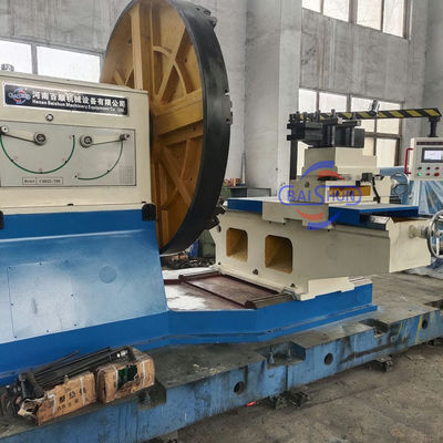 Professional Large Horizontal Flange Lathe Machine For Turning Aluminum Wheel