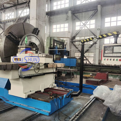 China Economic Horizontal Wheel Rubber Ring Turning Facing Lathe Conventional