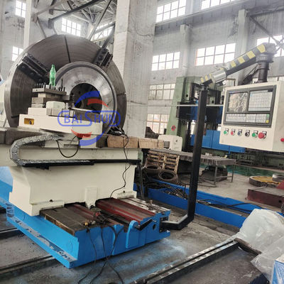 Conventional Large Size Facing Lathe Machine For Machining Rubber Ring