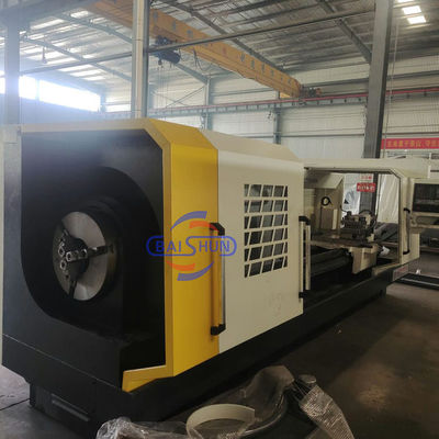 Heavy Duty Double Chuck Oil Country Metal Turning Works CNC Pipe Threading Lathe