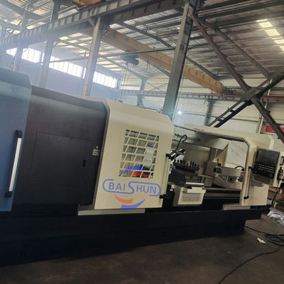 Large Spindle Bore Oil Field Lathe QK1327x3000 Horizontal Double Chuck Threading Lathe Machine