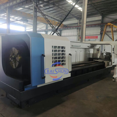 Large Hole Cnc Turning Machine Screw Cutting Cnc Metal Pipe Threading Machine