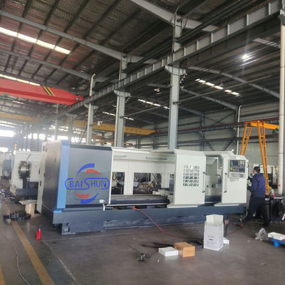 China Twin Chuck Torn Screw Cutting CNC Pipe Threading Lathe Machine Price