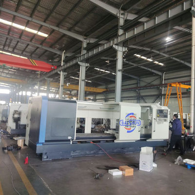 Large Pindle Diameter Lathe Machine CNC Pipe Screw Cutting Pipe Threading Lathe