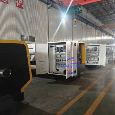 High Rigidty Automatic Oil Country Heavy Duty CNC Pipe Threading Lathe Machine For Screw Making