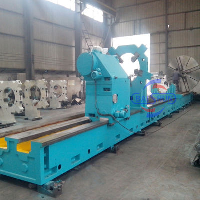 Customized Strong Lathe Pulley Shaft Turning Heavy Duty Horizontal Conventional Lathe