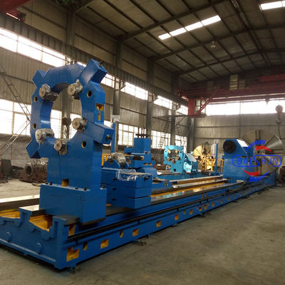 Horizontal 75T Bearing Heavy Duty Lathe Machine Tool Conventional Turning Torno