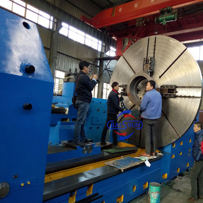 Big Swing Diameter Horizontal Roll Turning Lathe  Torno Heavy Duty Cutting Lathe