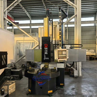 CK5116 CNC Lathe Machine 1600mm Turning Diameter 3.2T Capacity