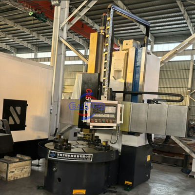CK5116A High Precision Vertical CNC Lathe 1600mm Turning Diameter