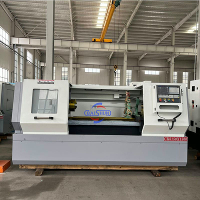 Economic CK6150 Metal Turning Lathe CNC Flat Bed CNC Lathe Machine