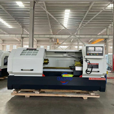 CNC Lathe Machine CK6150 Flat Bed 500mm Swing 1500mm Workpiece